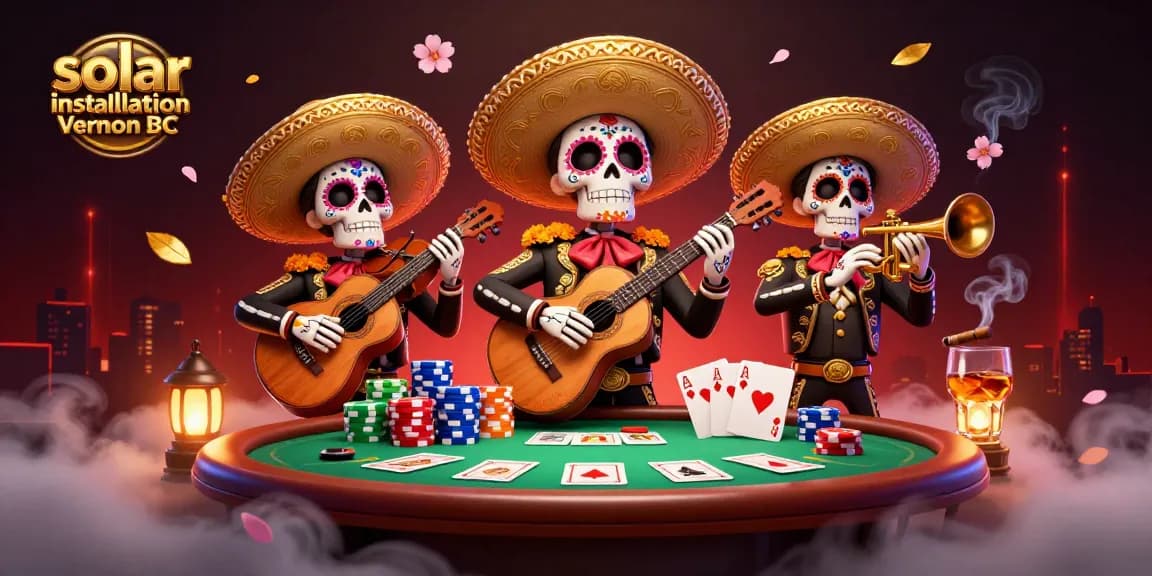 Engage with solar installation Vernon BC while enjoying an action-packed casino scene.