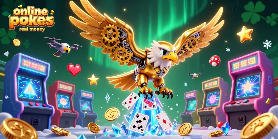Experience the thrill of online pokies Australia real money with animated characters and vibrant casino elements.