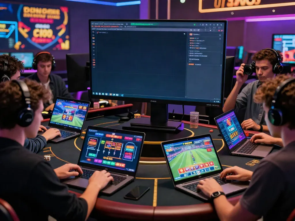 Engaged players betting at online casino on https://uk88win.org/ showcasing modern gaming excitement.